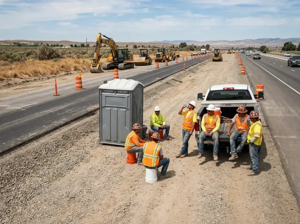 highway-road-construction-crew-007 — frequently asked questions, Porta Potty and Restroom Rentals in Neenah, WI